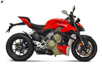 DUCATI STREETFIGHTER V4 BLACK TITANIUM SILENCERS - TERMIGNONI