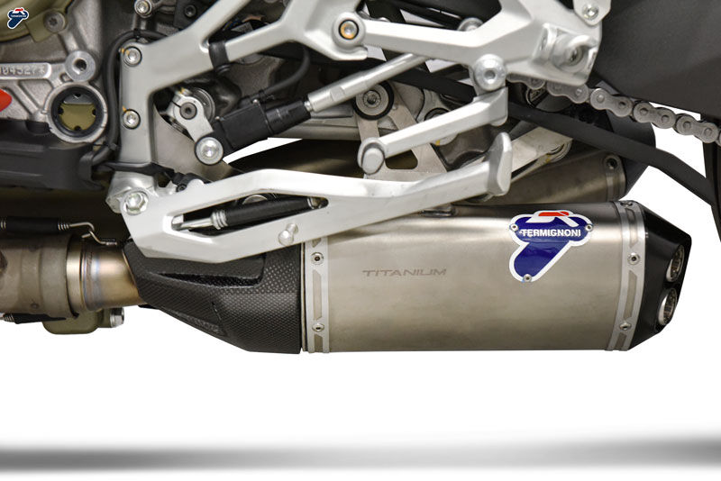 DUCATI STREETFIGHTER V4 TITANIUM SILENCERS - TERMIGNONI
