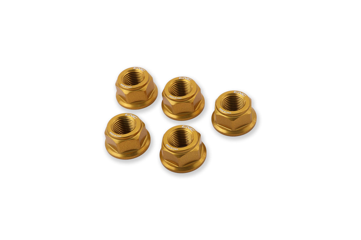 CNC Racing Nuts sets rear sprocket flange Ducati MV Agusta M10x1.25