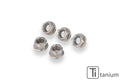 CNC Racing Nuts sets rear sprocket flange Ducati MV Agusta M10x1.25 Titanium - CNC Racing