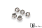 CNC Racing Nuts sets rear sprocket flange Ducati M10x1 Titanium - CNC Racing