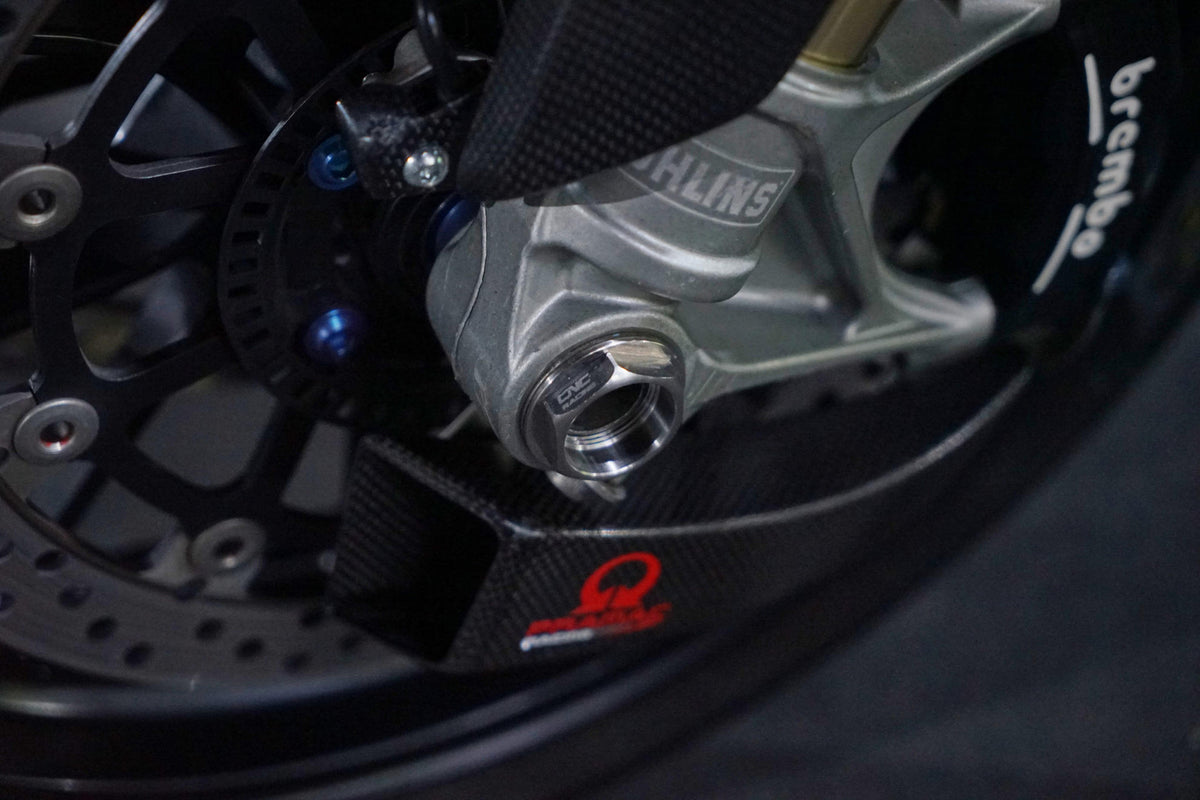 CNC Racing Front Wheel Nut for Ducati Titanium - CNC Racing image 2