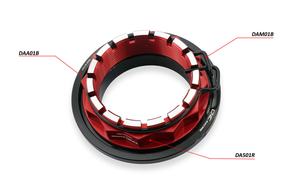 CNC Racing Safety Spring Clip for Rear Wheel Nut for Ducati - CNC Racing image 4