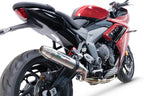 GPR exhaust Triumph Daytona 660 2023-2025, Deeptone Inox, full system exhaust legal for UK and non-EU countries including removable db killer - GPR Exhausts