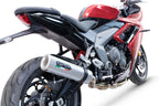 GPR exhaust Triumph Daytona 660 2023-2025, M3 Inox , full system exhaust legal for UK and non-EU countries including removable db killer - GPR Exhausts
