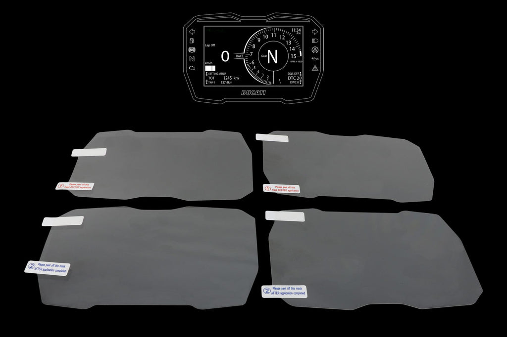 CNC Racing Dashboard Screen Protectors Ducati Streetfighter V4 - CNC Racing