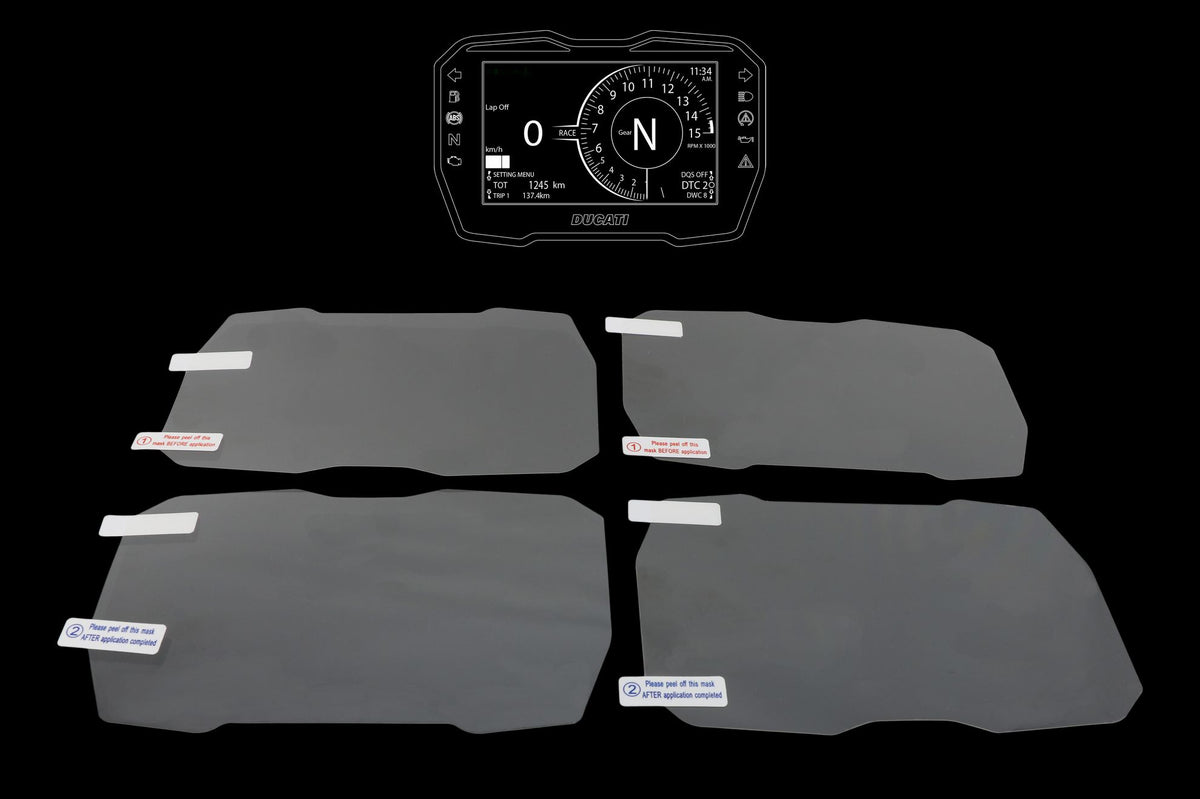 CNC Racing Dashboard Screen Protectors Ducati Streetfighter V4 - CNC Racing