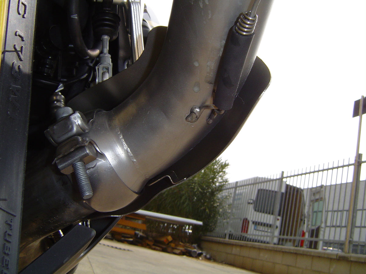 GPR exhaust Bmw K 1300 Gt 2009-2011, Albus Ceramic, Homologated legal slip-on exhaust including removable db killer and link pipe - GPR Exhausts