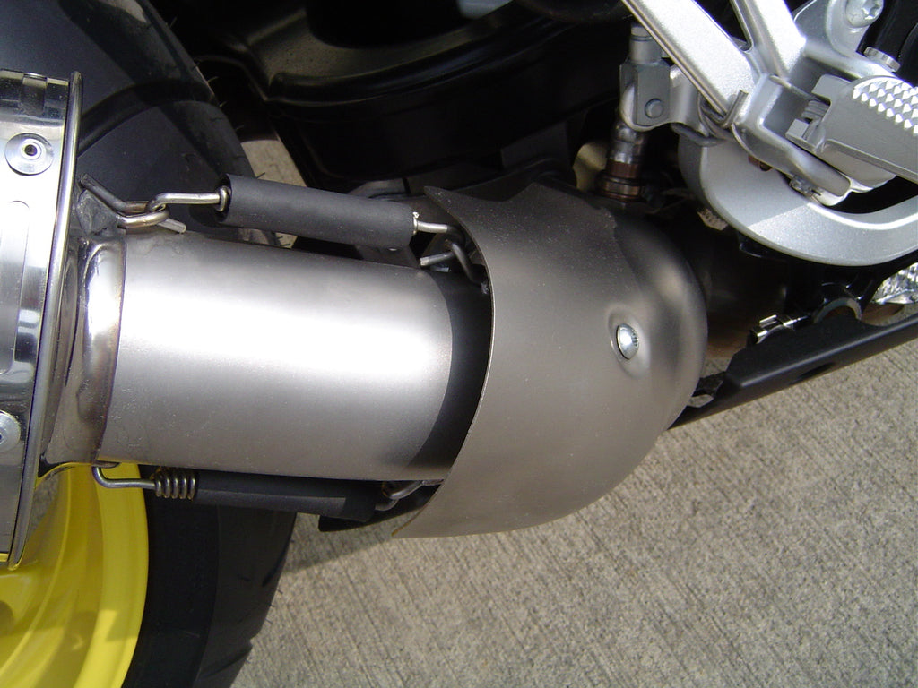 GPR exhaust Bmw K 1300 Gt 2009-2011, Albus Ceramic, Homologated legal slip-on exhaust including removable db killer and link pipe - GPR Exhausts