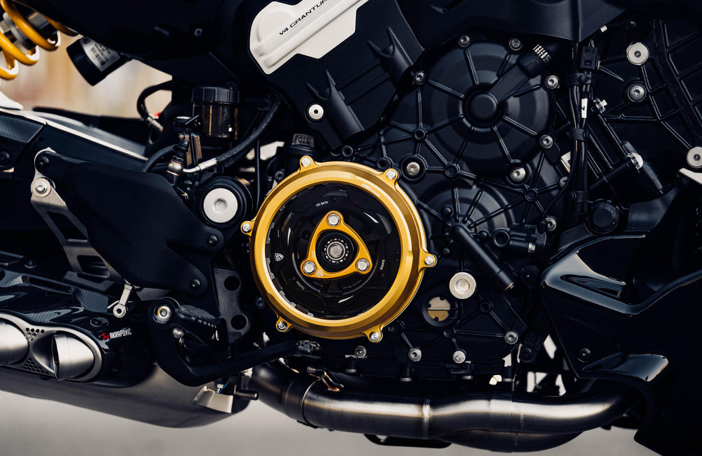 CNC Racing Clear oil bath clutch cover Ducati Multistrada V4 and Diavel V4 - CNC Racing image 8