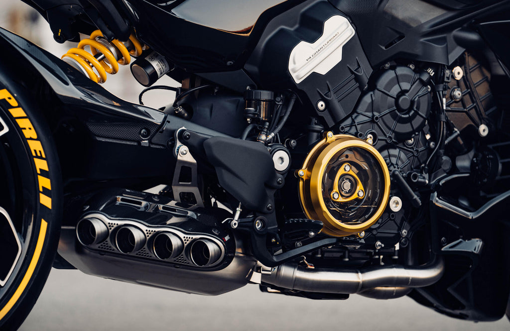 CNC Racing Clear oil bath clutch cover Ducati Multistrada V4 and Diavel V4 - CNC Racing image 9