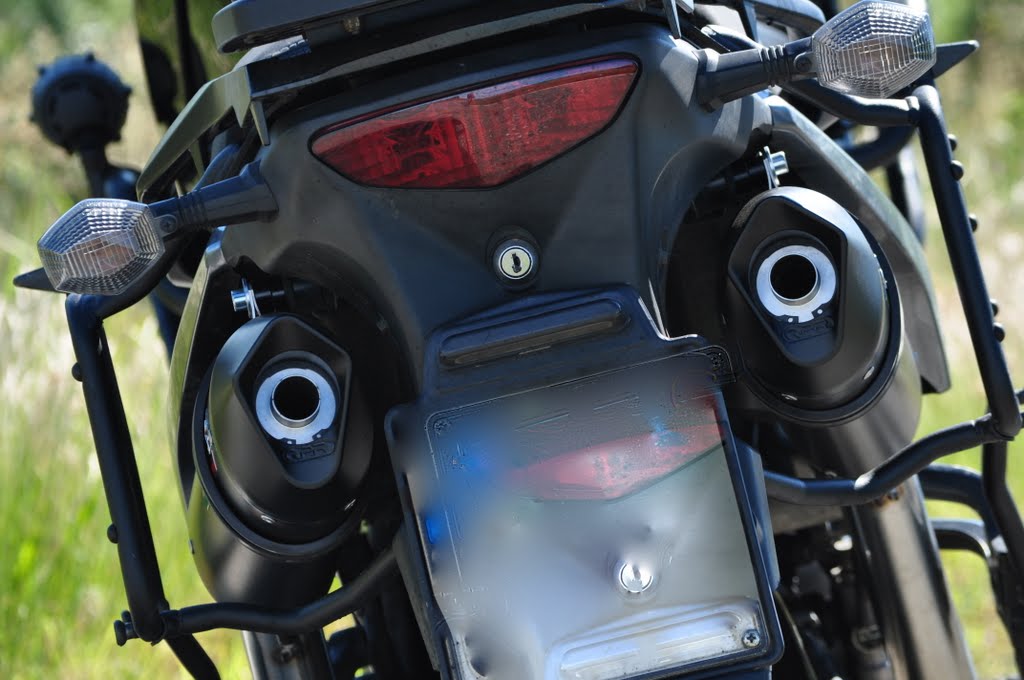 GPR exhaust Suzuki V-Strom Dl 1000 2002-2013, Furore Nero, Dual Homologated legal slip-on exhaust including removable db killers and link pipes - GPR Exhausts