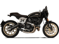 HP Corse GP-07 Black Exhaust for Ducati Scrambler 800 2015-2020 - HP Corse