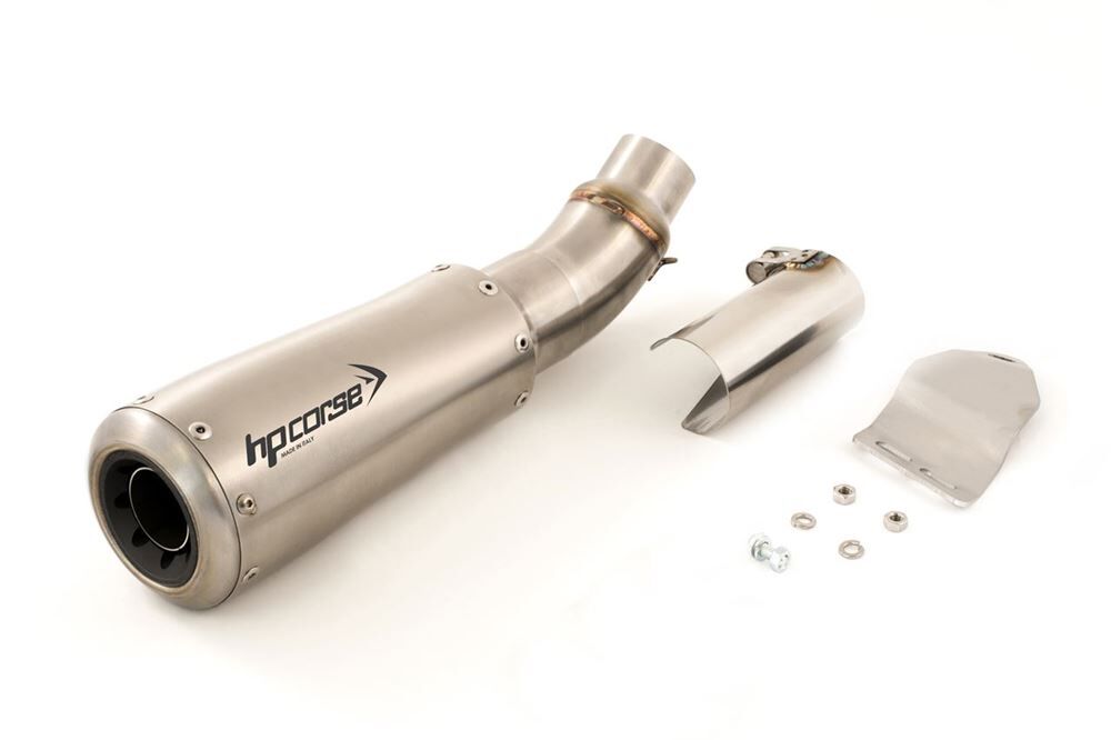 HP Corse GP-07 Satin Exhaust for Ducati Scrambler 800 2015-2020 - HP Corse