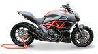HP Corse Hydroform Black Exhaust for Ducati Diavel 1200 2011-2016 - HP Corse