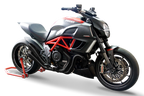 HP Corse Hydroform Black Exhaust for Ducati Diavel 1200 2011-2016 - HP Corse