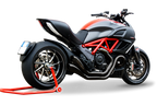 HP Corse Hydroform Black (FACTORY Version) Exhaust for Ducati Diavel 1200 2011-2016 - HP Corse