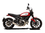 HP Corse Hydroform-CLASSIC Satin Exhaust for Ducati Scrambler 800 2015-2020 - HP Corse
