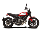 HP Corse Hydroform-CLASSIC Black Exhaust for Ducati Scrambler 800 2015-2020 - HP Corse