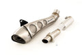 HP Corse Exhaust for Ducati Scrambler 800 Hydro-Classic Satin 2021-2022 - HP Corse