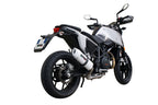 GPR exhaust Ktm Duke 690 2017-2020, Albus Evo4, Homologated legal slip-on exhaust including removable db killer and link pipe - GPR Exhausts