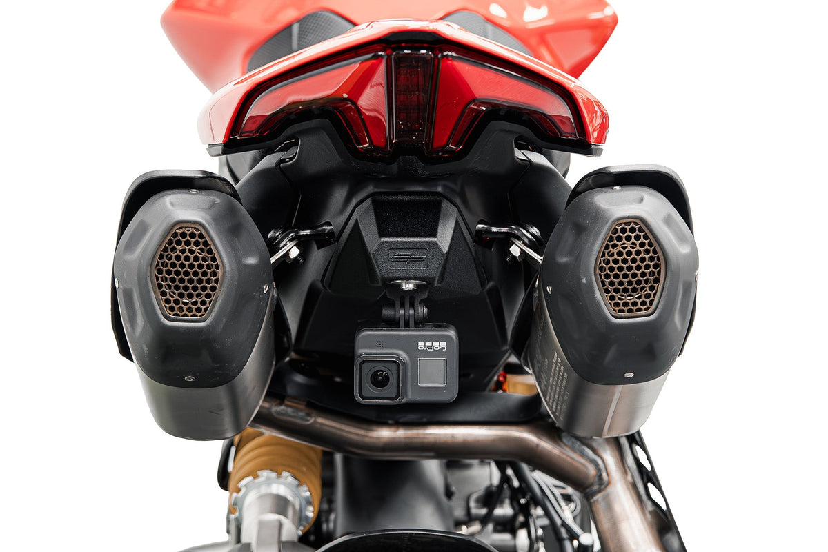 Evotech Rear Facing Action Camera Mount - Ducati Hypermotard V2 (2026+)