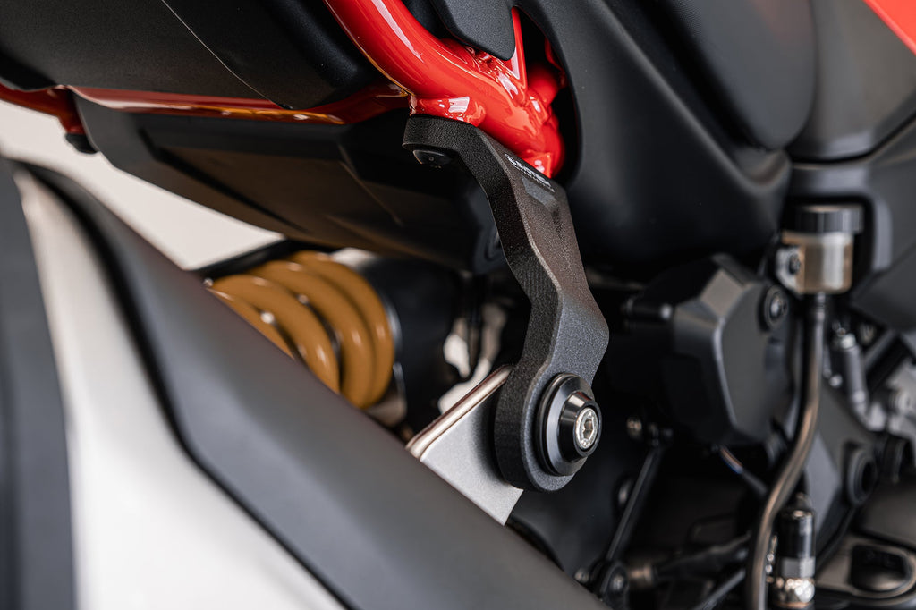Evotech Exhaust Hanger & Pillion Footpeg Removal Kit - Ducati Multistrada V2 (2025+)