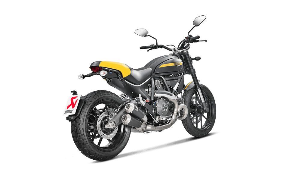 Ducati Scrambler Optional Header (15-20) E-D12E5 - Akrapovic
