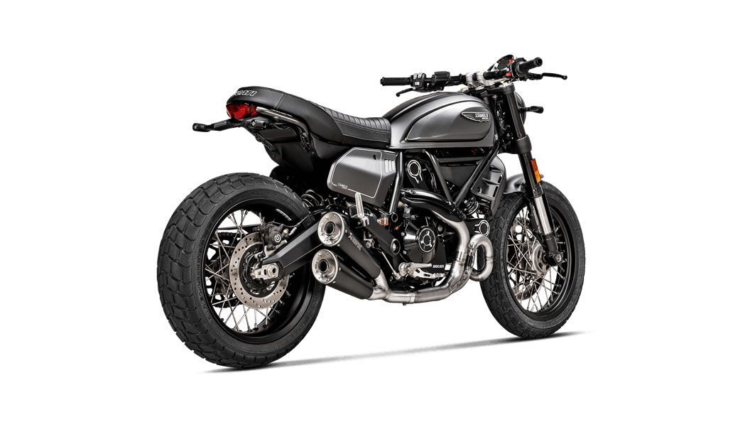 Ducati Scrambler 800 Titanium Headers E-D8E2 - Akrapovic