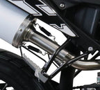 GPR exhaust KL MOTOR KXE 125 2022-2023, Furore Evo4 Nero, Slip-on exhaust legal for UK and non-EU markets including link pipe and removable db killer - GPR Exhausts