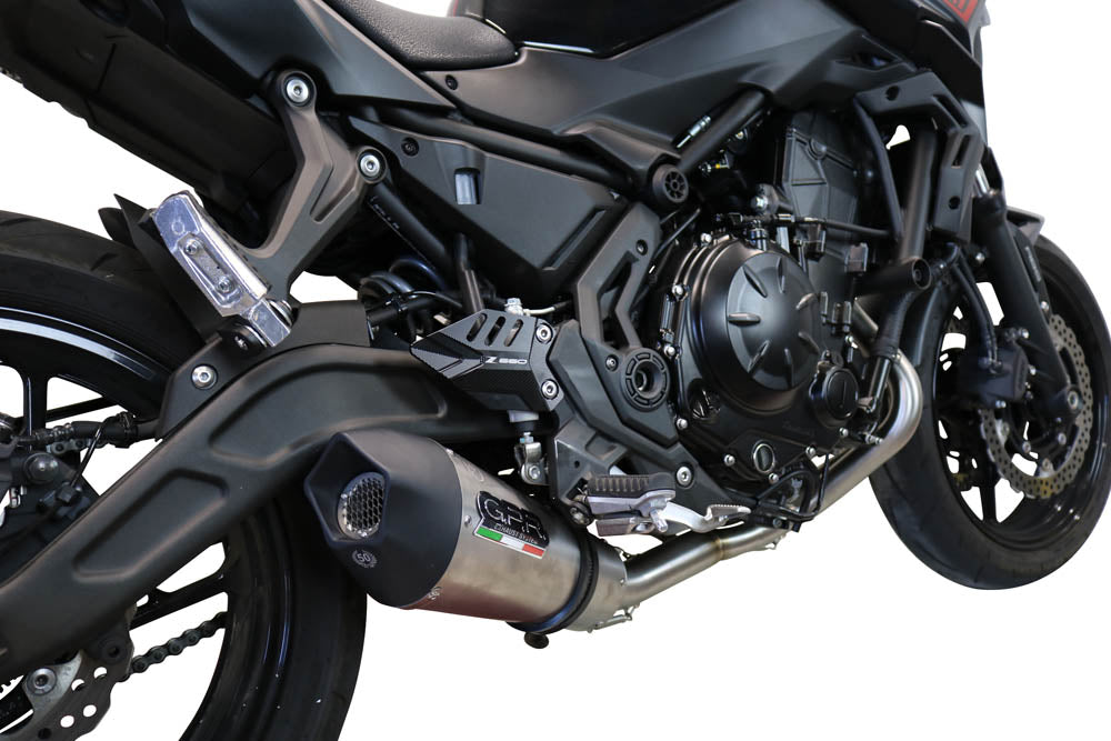 GPR exhaust Kawasaki Ninja 650 2017-2020, New Grand Prix Evo Titanium, full system exhaust legal for UK and non-EU countries including removable db ki - GPR Exhausts