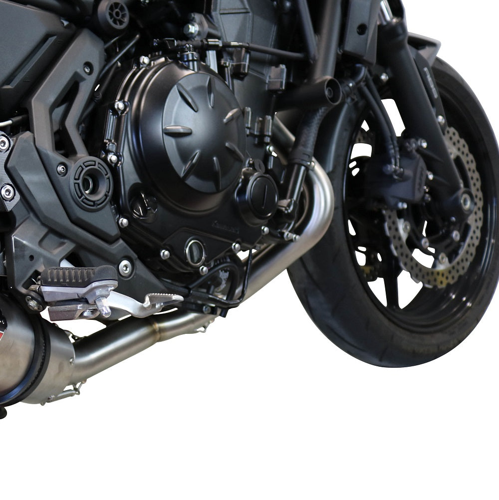 GPR exhaust Kawasaki Ninja 650 2021-2022, M3 Inox , full system exhaust legal for UK and non-EU countries including removable db killer - GPR Exhausts