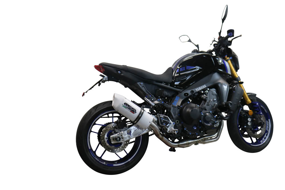 GPR exhaust Yamaha XSR900 2022-2025, Albus Evo4, full system exhaust legal for UK and non-EU countries including removable db killer - GPR Exhausts