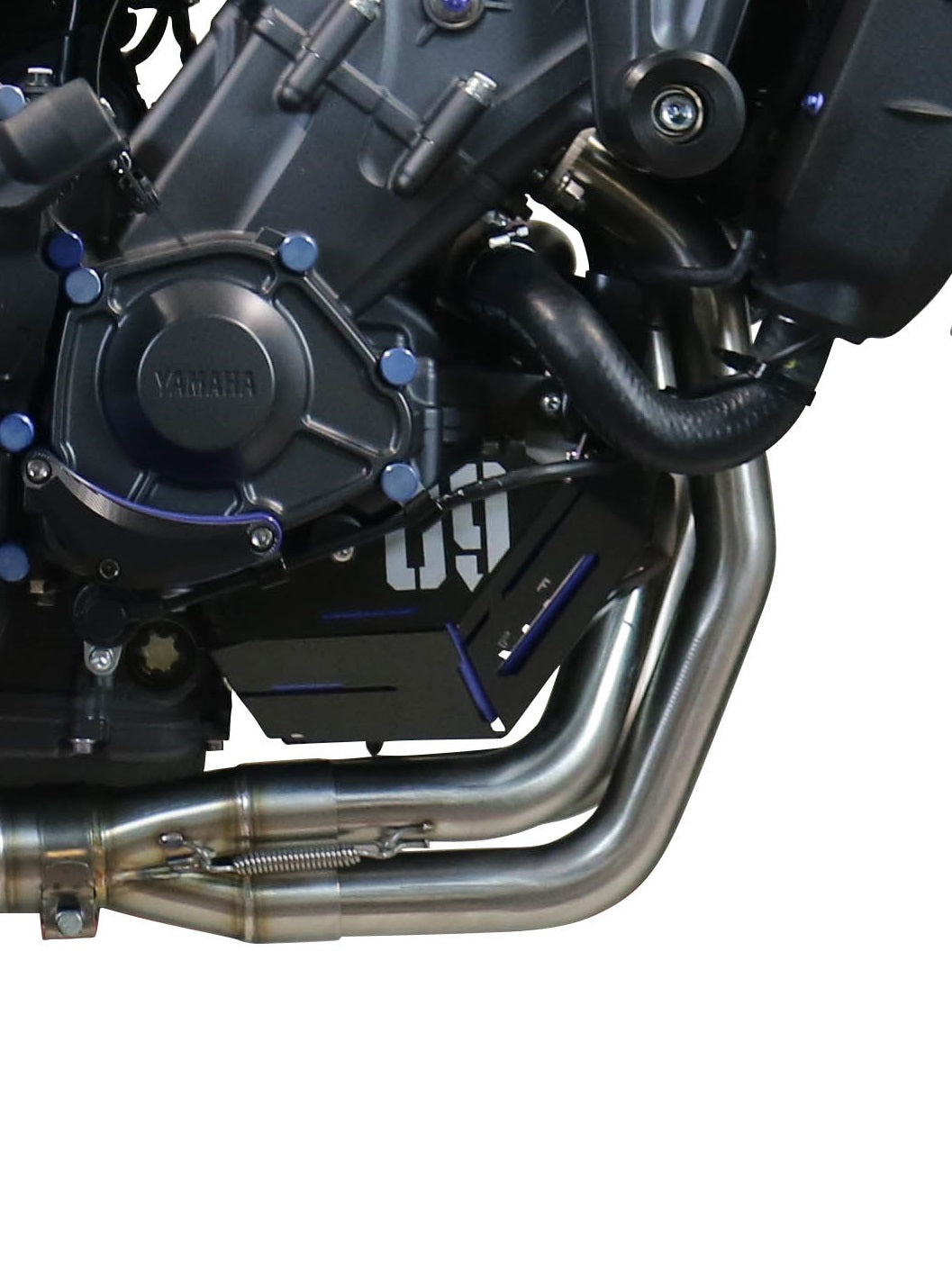 GPR exhaust Yamaha Mt-09 2021-2024, M3 Black Titanium, full system exhaust legal for UK and non-EU countries including removable db killer - GPR Exhausts