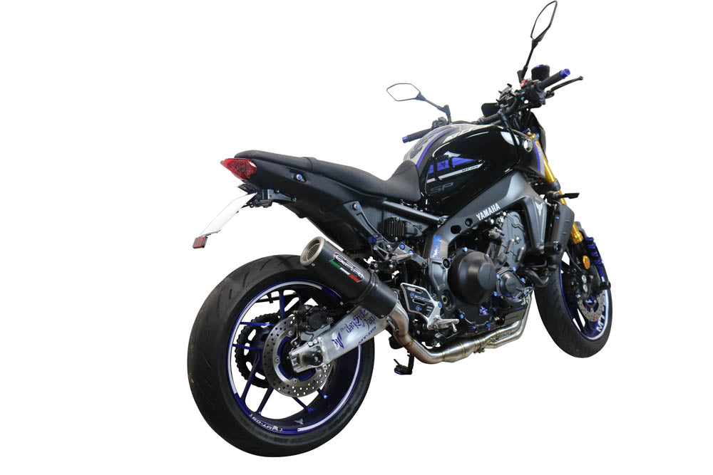 GPR exhaust Yamaha Mt-09 2021-2024, M3 Black Titanium, full system exhaust legal for UK and non-EU countries including removable db killer - GPR Exhausts