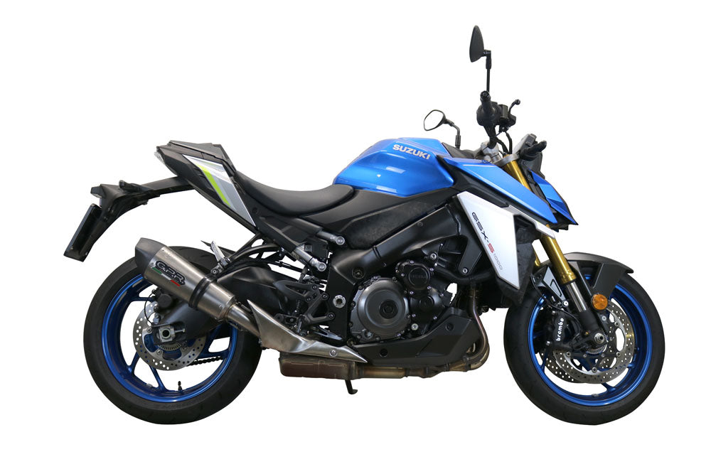 GPR exhaust Suzuki Gsx-S 1000 GX 2024-2025, New Grand Prix Evo Titanium, Homologated legal slip-on exhaust including removable db killer and link pipe - GPR Exhausts