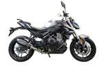 GPR exhaust Voge 500R 2021-2024, Furore Nero, Racing slip-on exhaust including link pipe - GPR Exhausts