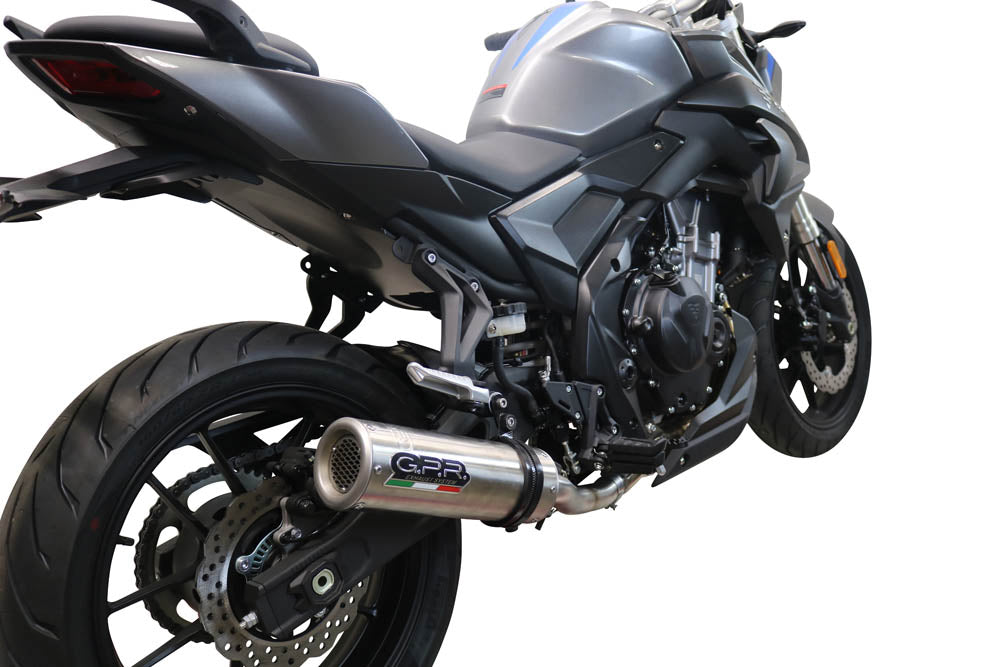 GPR exhaust Voge 500DSX 2021-2024, M3 Inox , Racing slip-on exhaust including link pipe - GPR Exhausts
