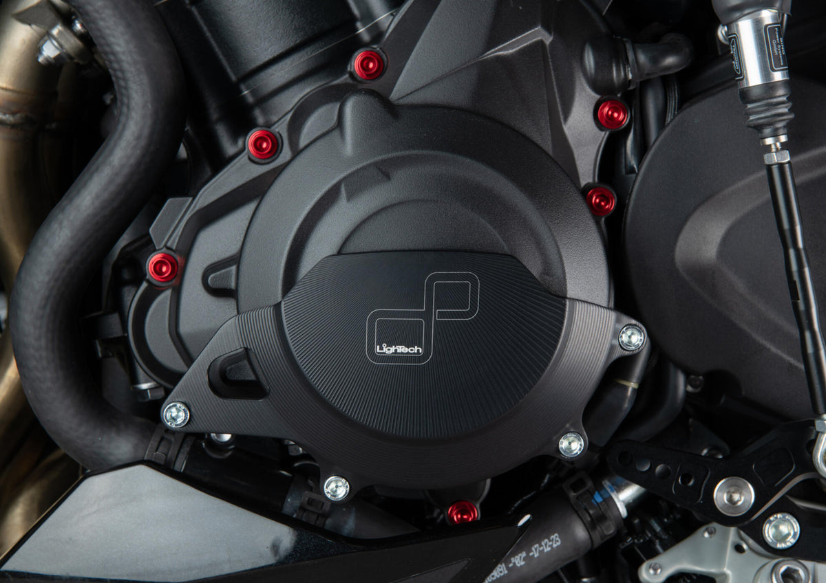 LighTech Aluminium Protection Electric Cover Left Side for Triumph Multiple Models