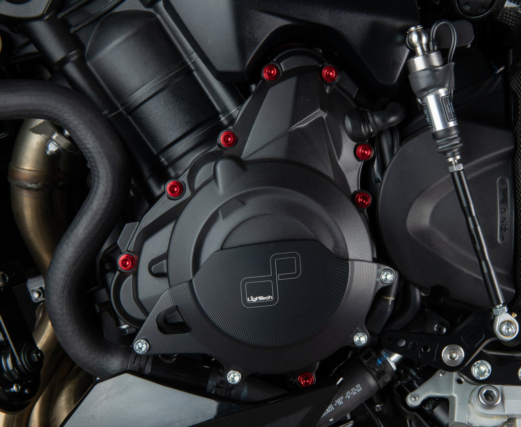 LighTech Aluminium Protection Electric Cover Left Side for Triumph Multiple Models