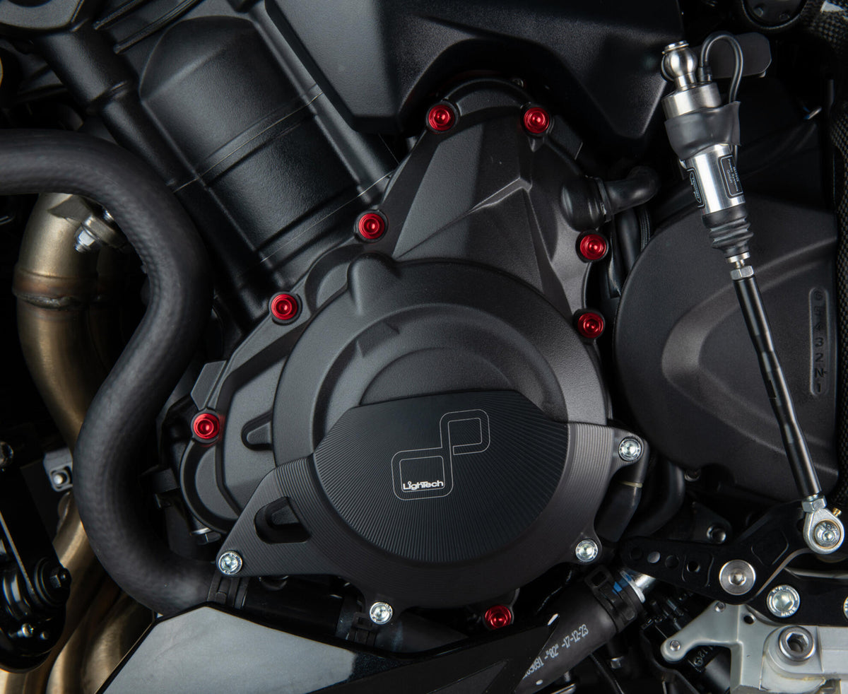 LighTech Aluminium Protection Electric Cover Left Side for Triumph Multiple Models