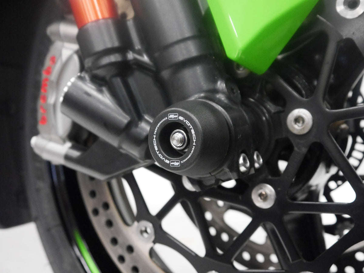 Evotech Front Spindle Bobbins - Kawasaki ZX-10R (2016-2020)