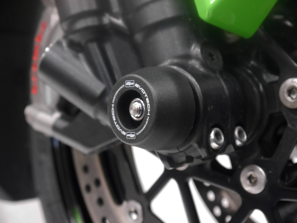 Evotech Front Spindle Bobbins - Kawasaki Ninja H2 SX Tourer (2018+)