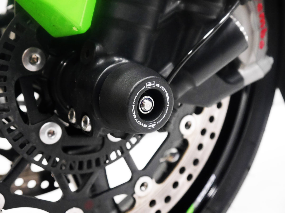 Evotech Front Spindle Bobbins - Kawasaki ZX-10RR Performance (2018 - 2020)