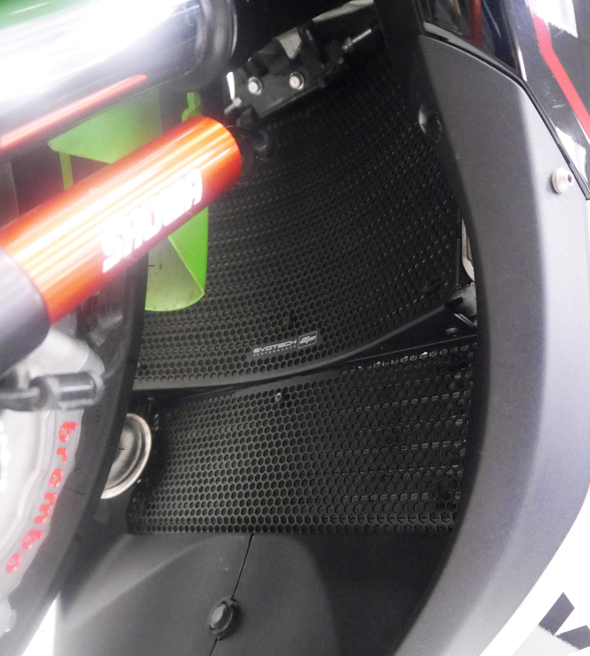 Evotech Radiator & Oil Cooler Guard Set - Kawasaki Ninja ZX-10R (2021 - 2025)
