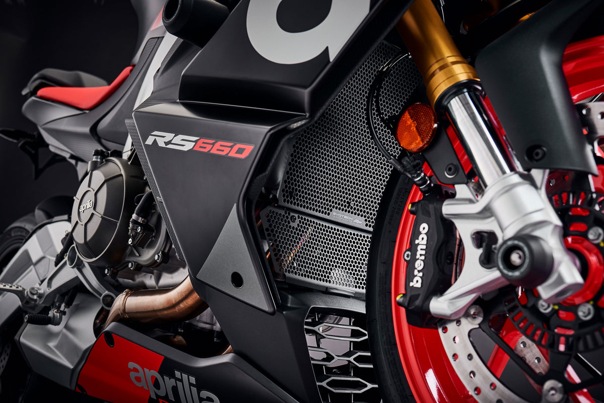 Evotech Radiator & Header Guard Set - Aprilia RS 660 Factory (2025+)