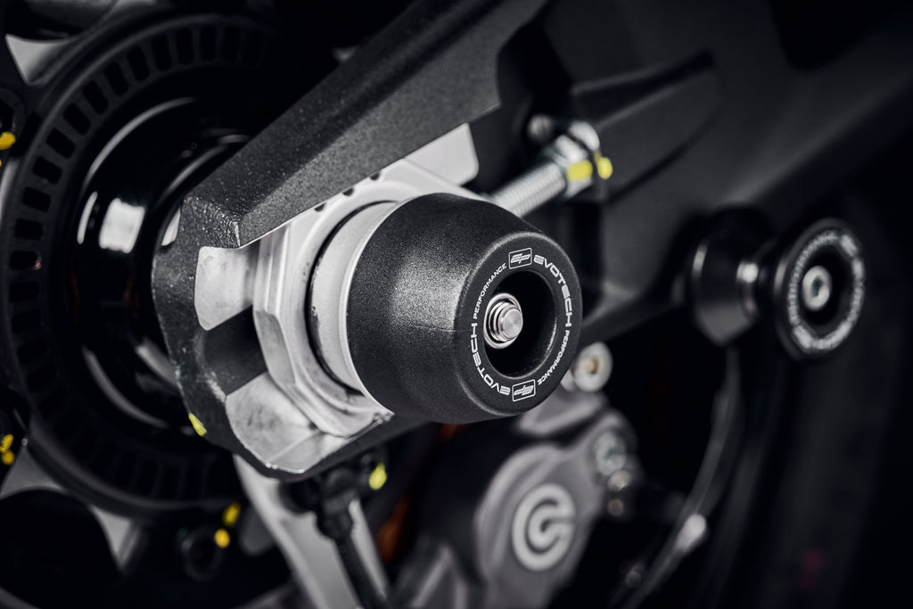Evotech Rear Spindle Bobbins - Ducati Monster 950 SP (2023+)