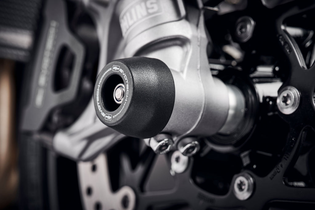 Evotech Front Spindle Bobbins - Triumph Speed Triple 1200 RS (2025+)