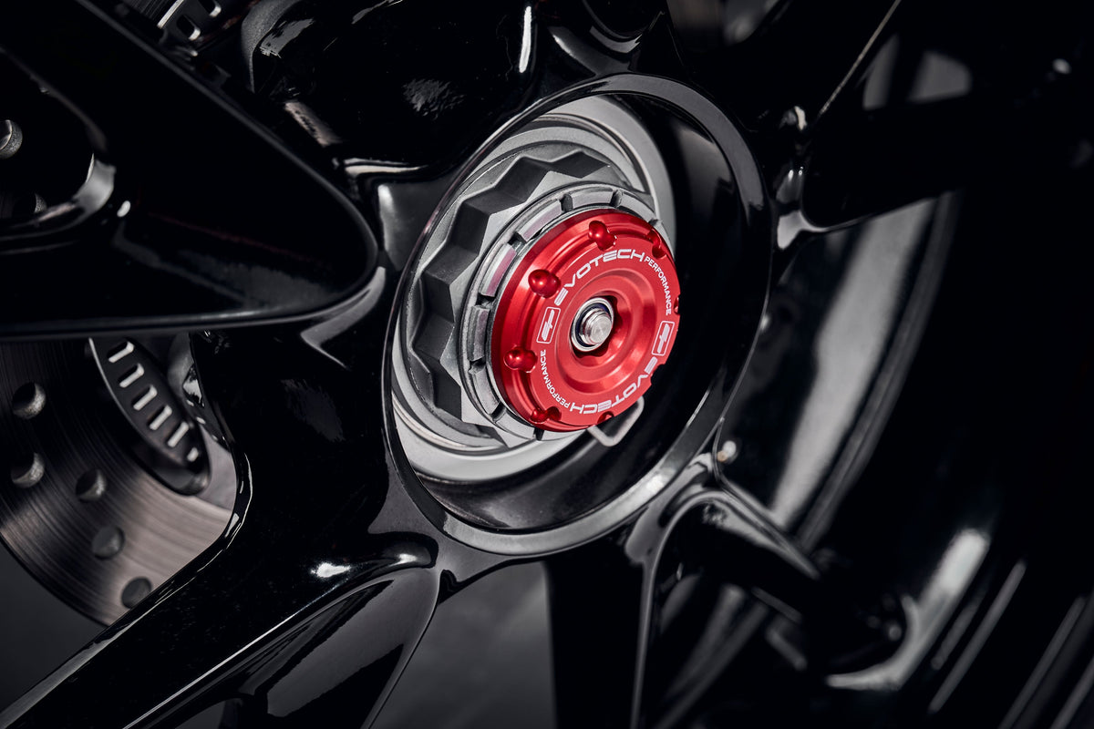Evotech Rear Spindle Bobbins - Triumph Speed Triple 1200 RS (2021 - 2024)