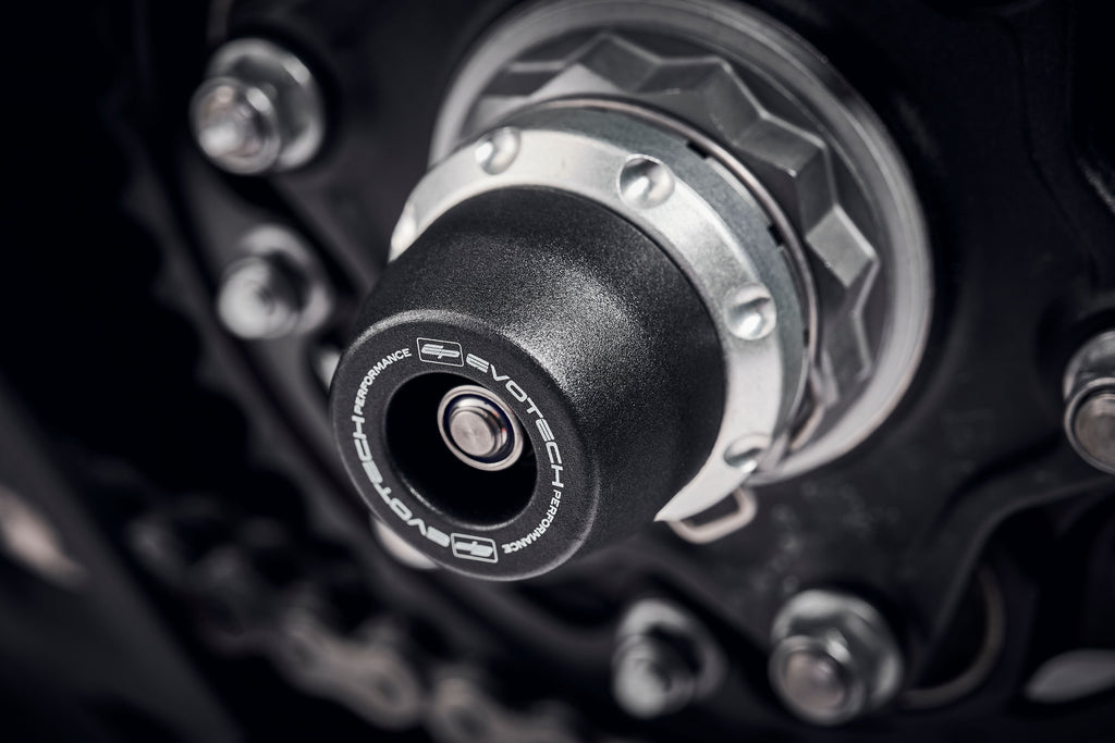 Evotech Rear Spindle Bobbins - Triumph Speed Triple 1200 RS (2021 - 2024)